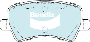 Brake Pads H/Duty Bendix DB2234HD for Land Rover Range Rover Evoque L538 SUV 4x4 2.2LTD 224DT