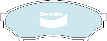 Brake Pads H/Duty Bendix DB2242HD for Nissan Patrol Y62 SUV 5.6 5.6LTP 2 VK56VD