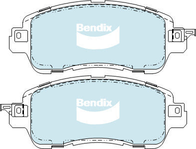 Brake Pads General CT Bendix DB2334GCT for Mazda 2 DJ Hatchback 1.5 1.5LTP P5