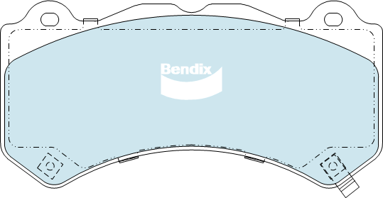 Bendix DB2375 4WD Disc Pad Set