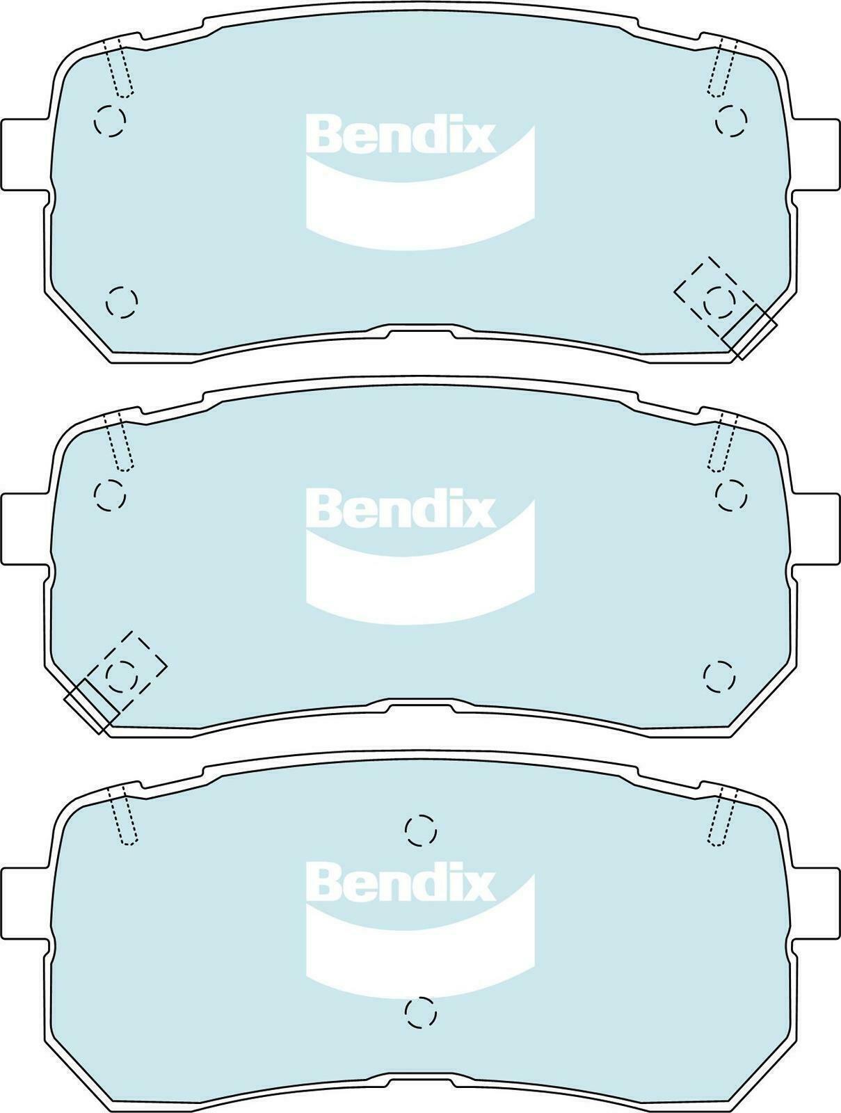 Brake Pads 4WD/SUV Bendix DB24474WD for Kia Sorento UM SUV 3.3 3.3LTP