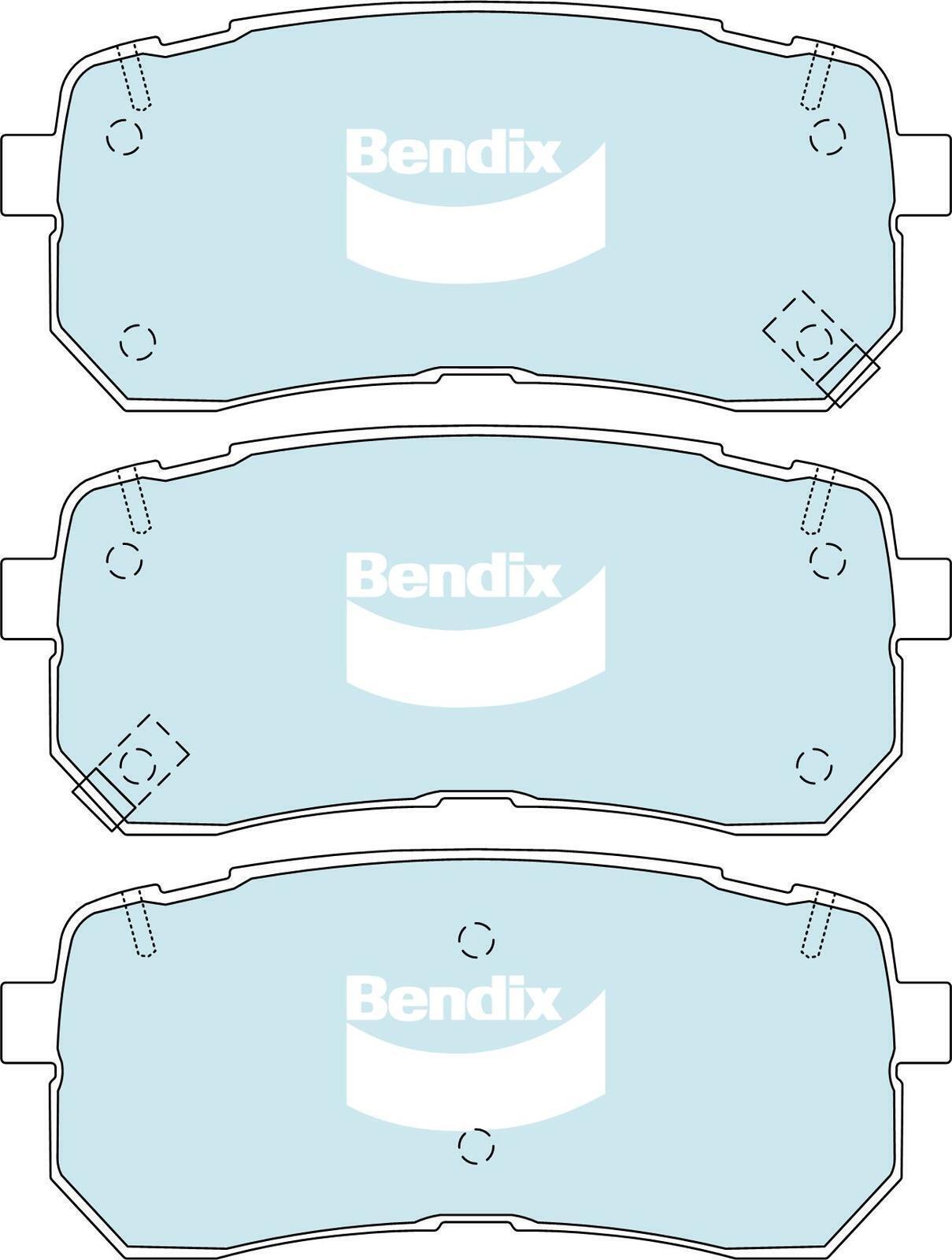 Brake Pads 4WD/SUV Bendix DB24474WD for Kia Sorento UM SUV 3.3 3.3LTP