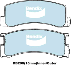 =NLA=BENDIX DISC PAD SET GCT L/3