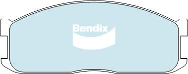 Brake Disc Pad Set Front Bendix DB388 4WD For FORD Econovan MAZDA E-Series