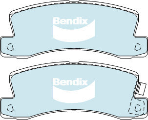 Brake Disc Pad Set Rear Bendix DB422 GCT For Holden Lexus Toyota Toyota