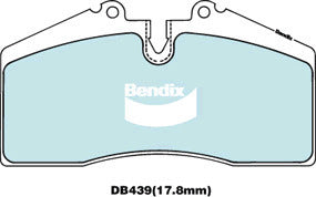 Brake Disc Pad Set Bendix DB439 ULT For PORSCHE 911 993 3.6 Carrera 928 968
