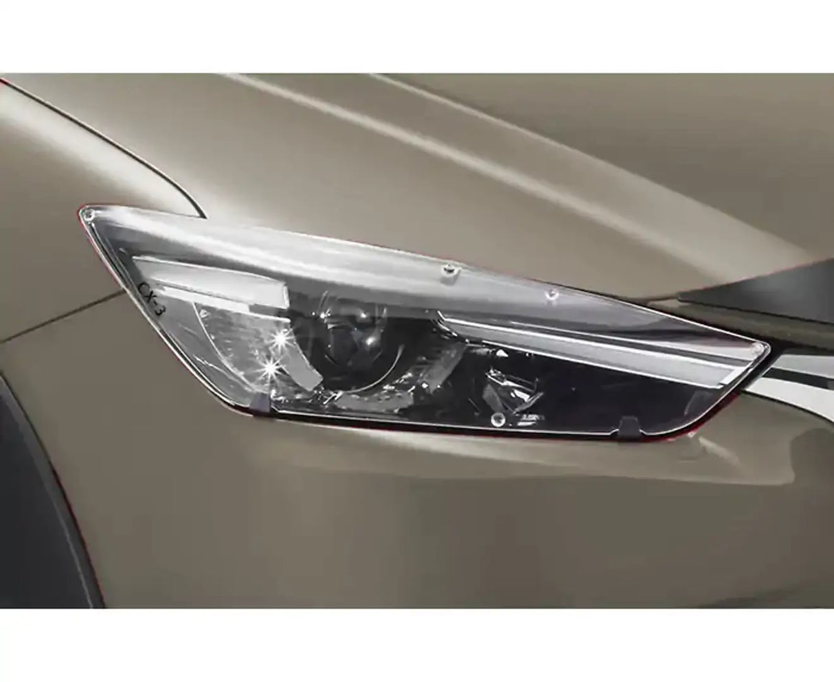 Headlamp Protectors set for Mazda CX3 2015- accessories DK12-AC-HLP New Genuine
