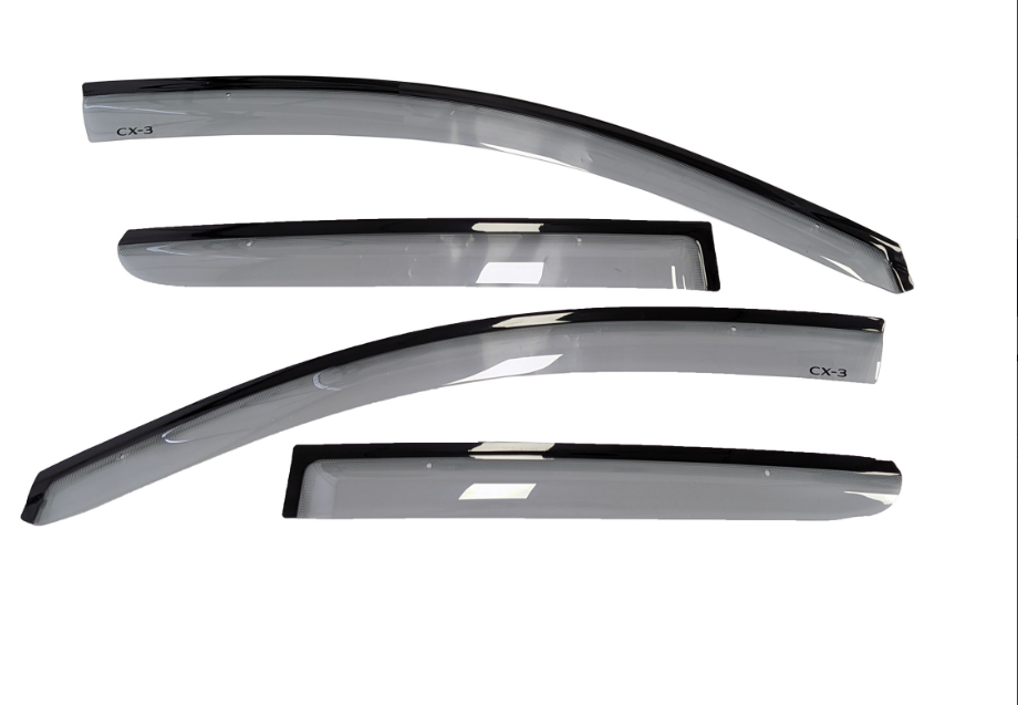 Slimline Weathershields Set Accessory suitable for Mazda CX-3 DK Part DK12ACSW