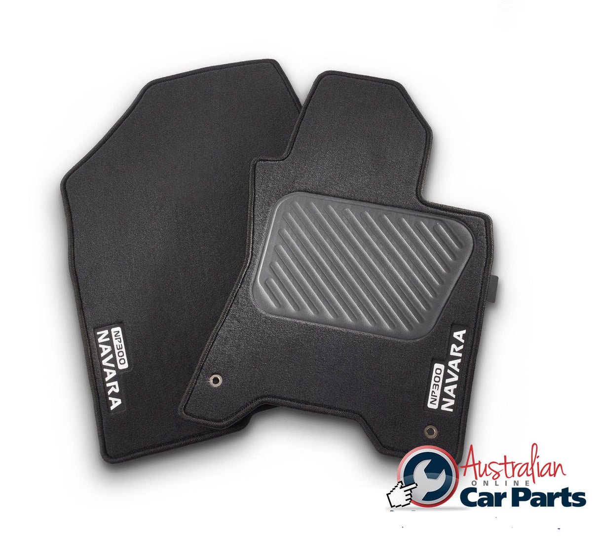 Carpet Mats suitable for Nissan Navara D23 Manual Front SET 2015-2017 DC KC Genuine New