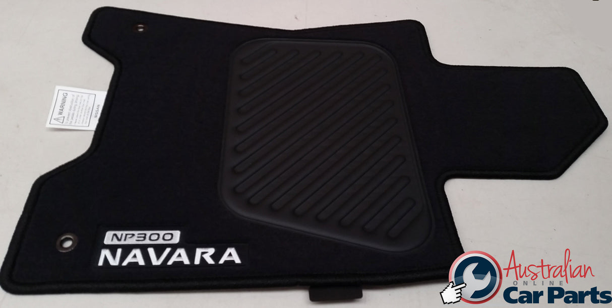 Front & Rear Genuine Nissan Carpet mat Set for Navara D23