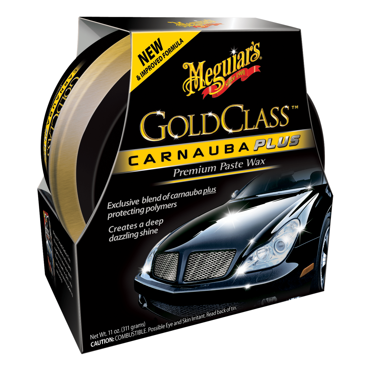 Meguiars Gold Class Carnauba Pluss Paste Wax 311g G7014J