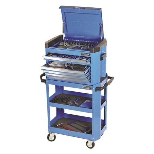 Kincrome Contour Tool Chest with 208 Piece 1/2, 3/8, 1/4 Drive