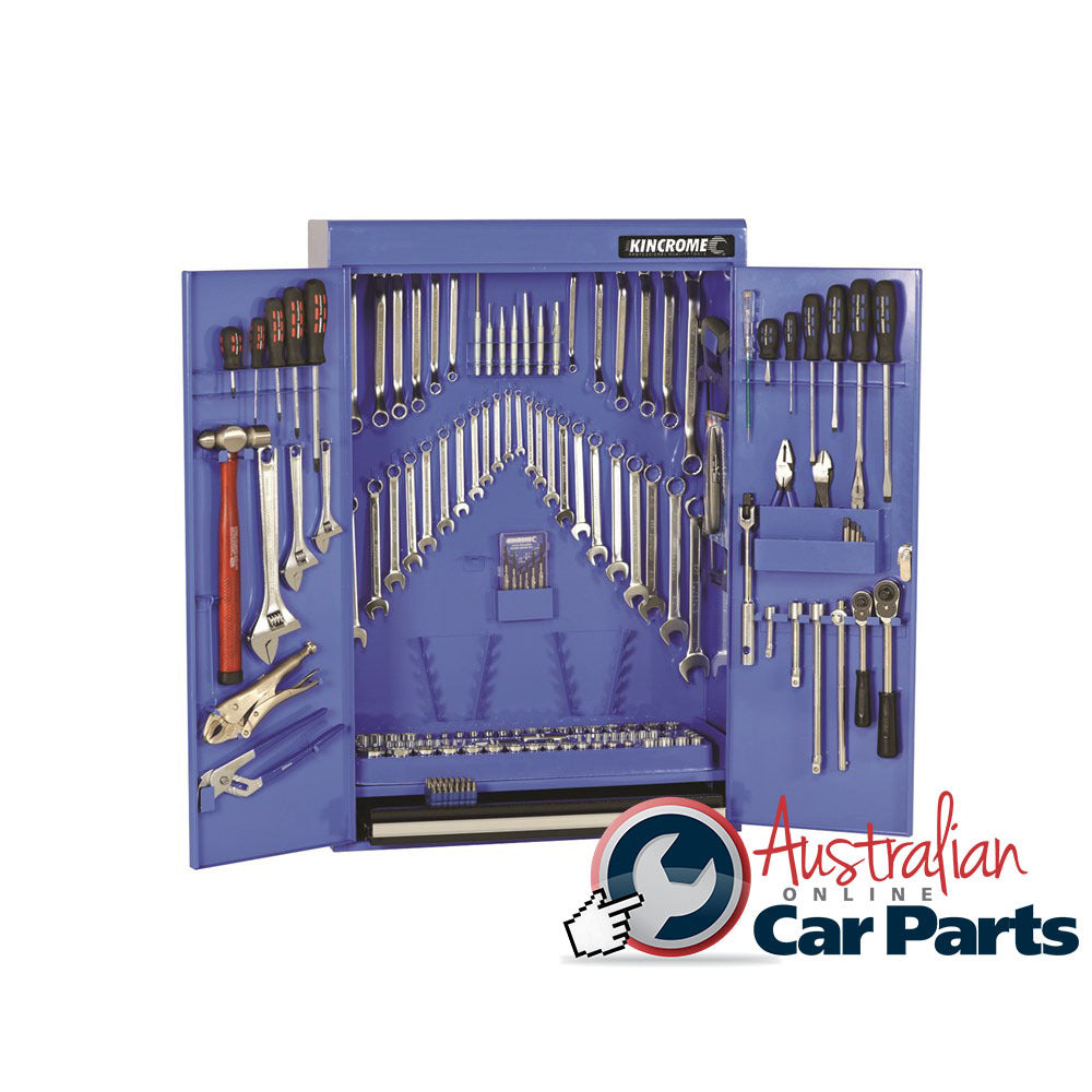 KINCROME Tool Cabinet 212 Piece 1/4, 3/8 & 1/2" Drive 21081