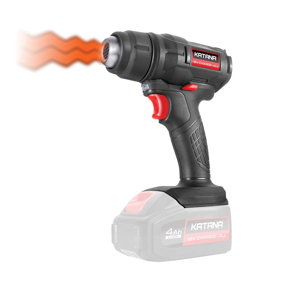 Katana by Kincrome ALL Lithium-Ion Cordless Hot Air Heat Blow Gun 18V SKIN ONLY 220090