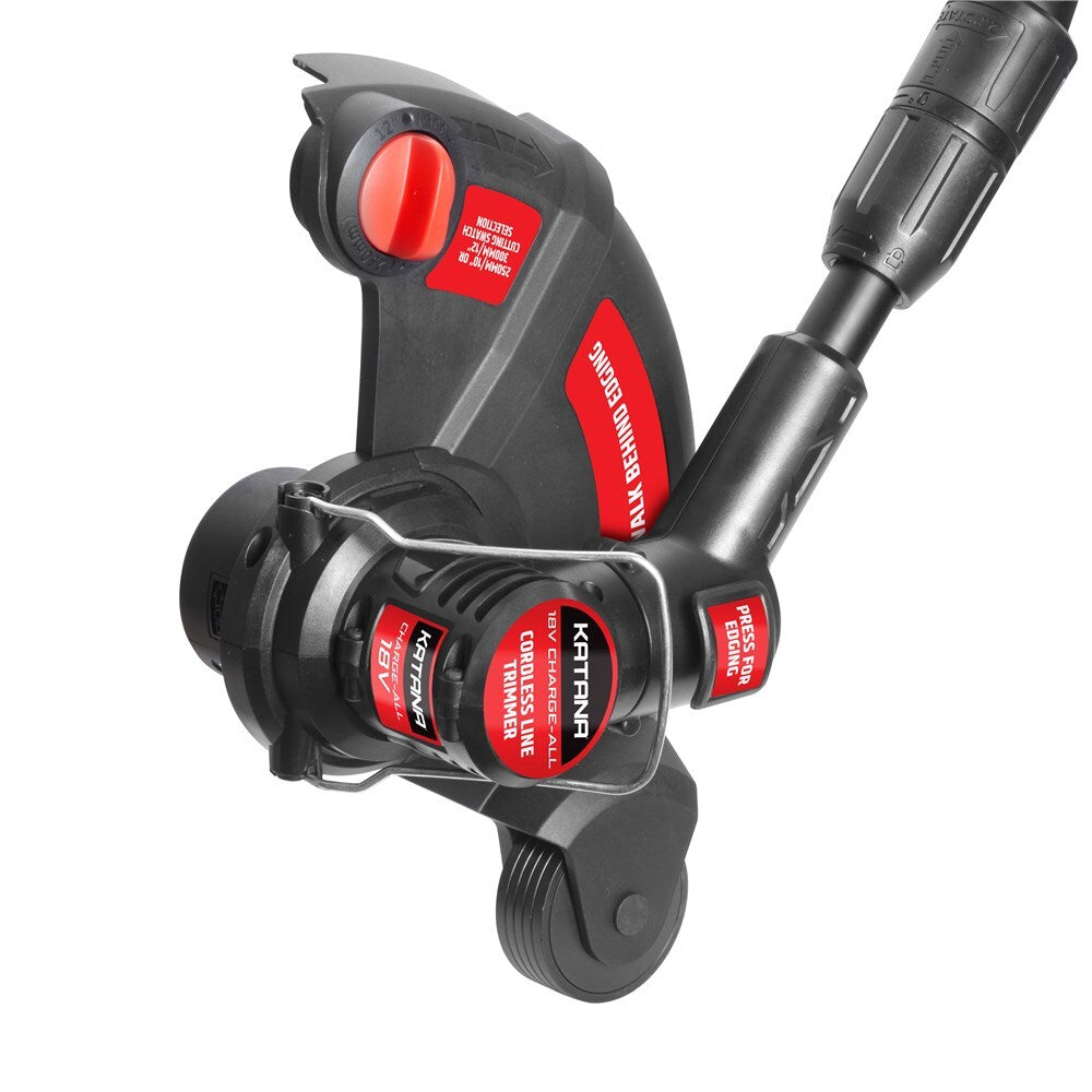 Katana By Kincrome Lawn & Edge Liner Trimmer 18v Lithium-Ion Cordless 220210 (Whipper Sniper)