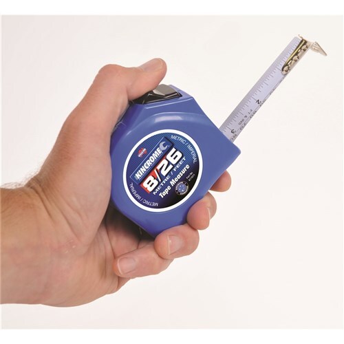KINCROME Tape Measure 8m (26') Metric & Imperial K11011 NEW