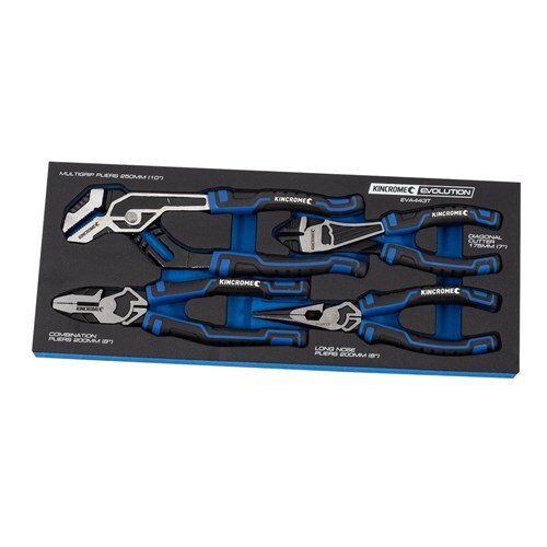 KINCROME EVOLUTION Tool Chest Kit 172 Piece 7 Drawer Deep 1/4, 3/8 & 1/2" Drive K1219