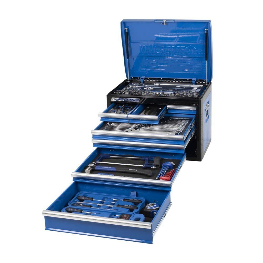 KINCROME EVOLUTION Tool Chest Kit 172 Piece 7 Drawer Deep 1/4, 3/8 & 1/2" Drive K1219