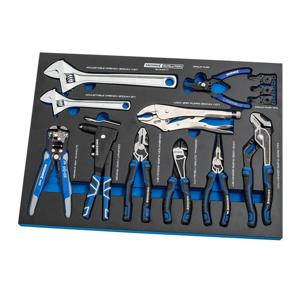 KINCROME EVOLUTION Tool Workshop 367 Piece 18 Drawer Deep 1/4, 3/8 & 1/2" Drive K1229