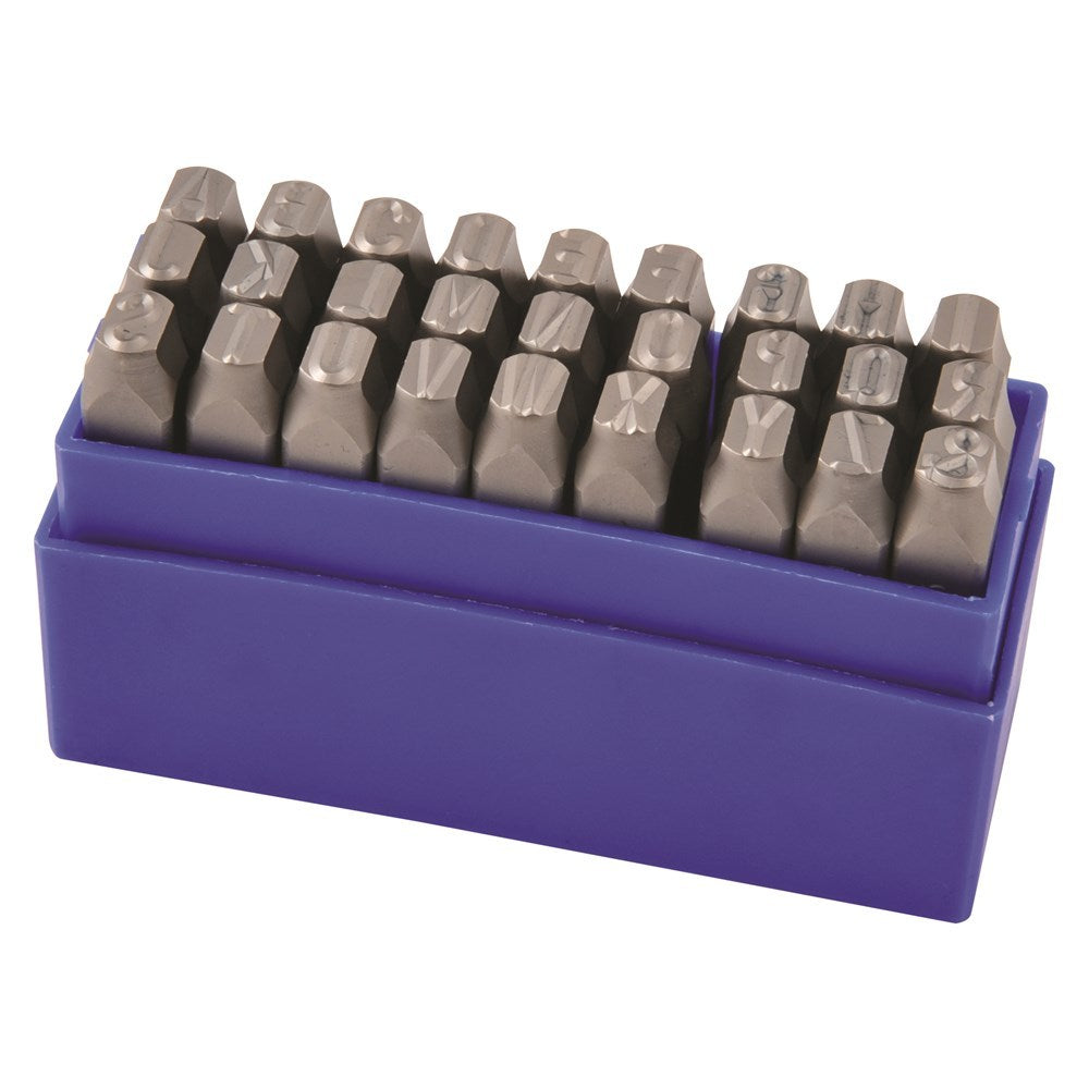 KINCROME Letter Stamp Set 27 Piece 10mm K15008