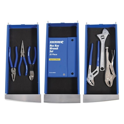 KINCROME CONTOUR Tool Chest Kit 207 Piece 1/4, 3/8 & 1/2" Drive K1509G