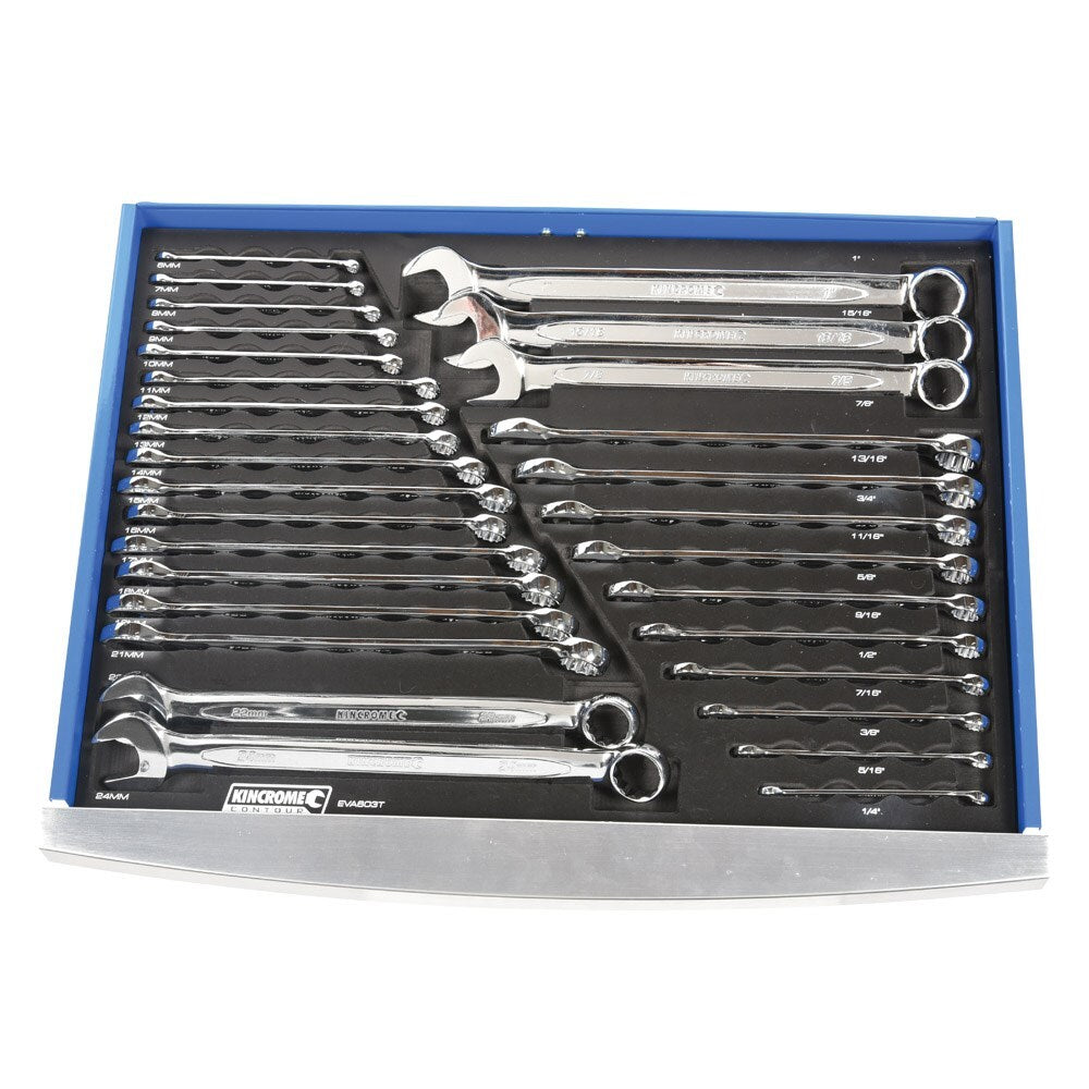 KINCROMETool CONTOUR Tool Trolley 242 Piece 1/4, 3/8 & 1/2" Drive K1520O