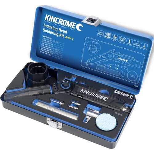 KINCROME 4-in-1 Indexing Head Soldering Iron Kit K15350