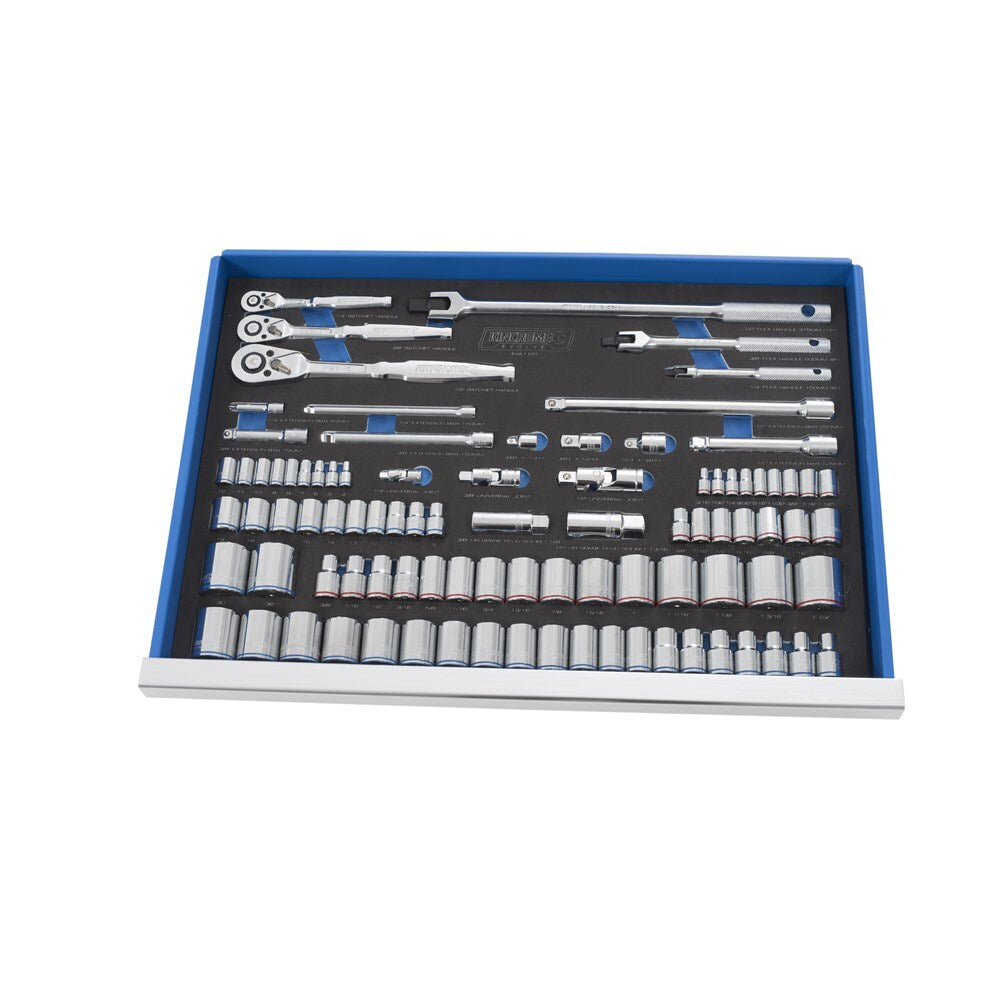 KINCROME EVOLUTION Tool Trolley 232 Piece 7 Drawer 1/4", 3/8" and 1/2" Drive K1630