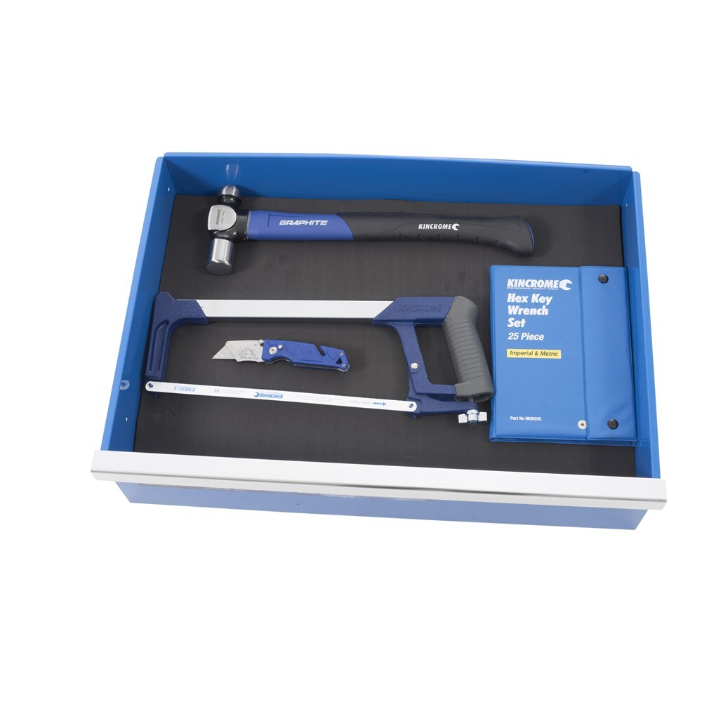 KINCROME EVOLUTION Tool Trolley 232 Piece 7 Drawer 1/4", 3/8" and 1/2" Drive K1630