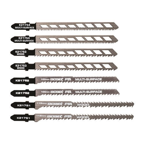 Kincrome Double Edge/Skeleton Jigsaw Blades 8 Pieces K21750