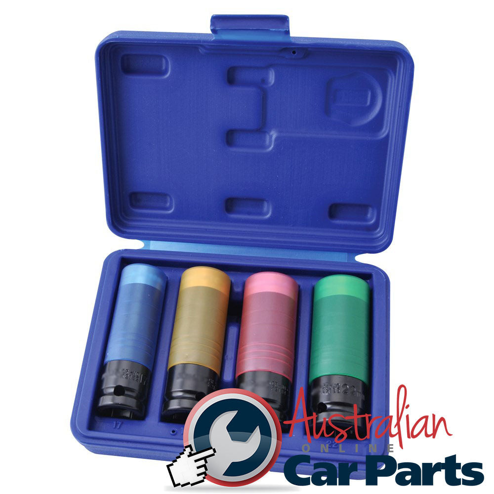 KINCROME Wheel Nut Socket Set 4 Piece 1/2" Drive K2180