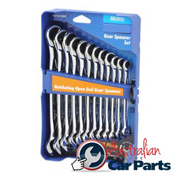 Kincrome 12 Piece Open End Gear Ratcheting Spanner Set Metric K3099