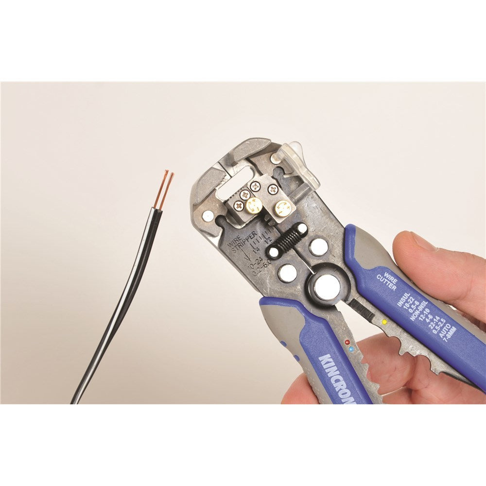 KINCROME Automatic Wire Stripper With Crimper 200mm (8") Kincrome K4001