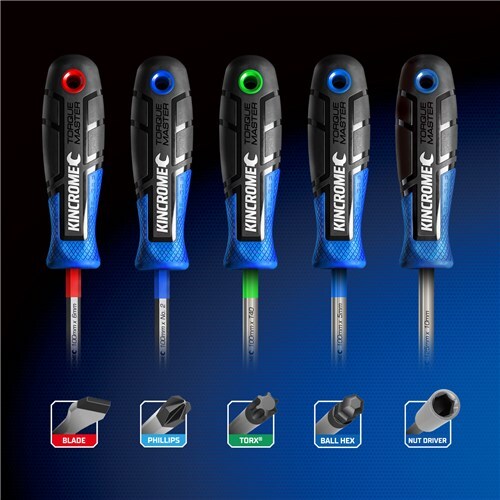 KINCROME Screwdriver Phillips TorqueMasterA No.2 x 100mm 32023 NEW