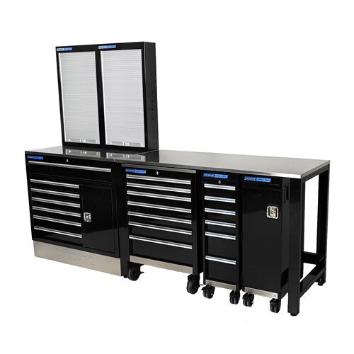 Kincrome Trade Centre Ultimate Pro Workshop Se7 piece 20 Drawer Tool Box and Bench K7377