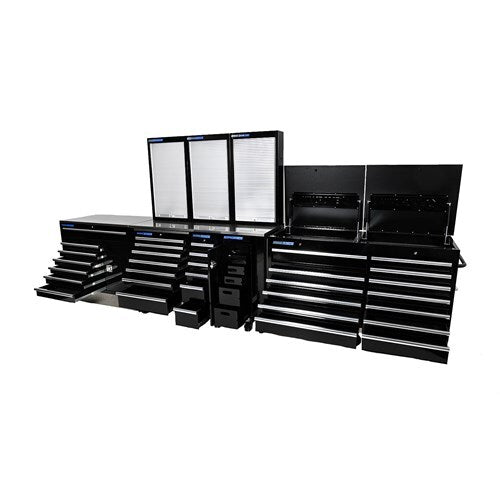 Kincrome Trade Centre Ultimate Storage Pro Workshop Set 9 piece 33 Drawer Tool Box and Bench K7379