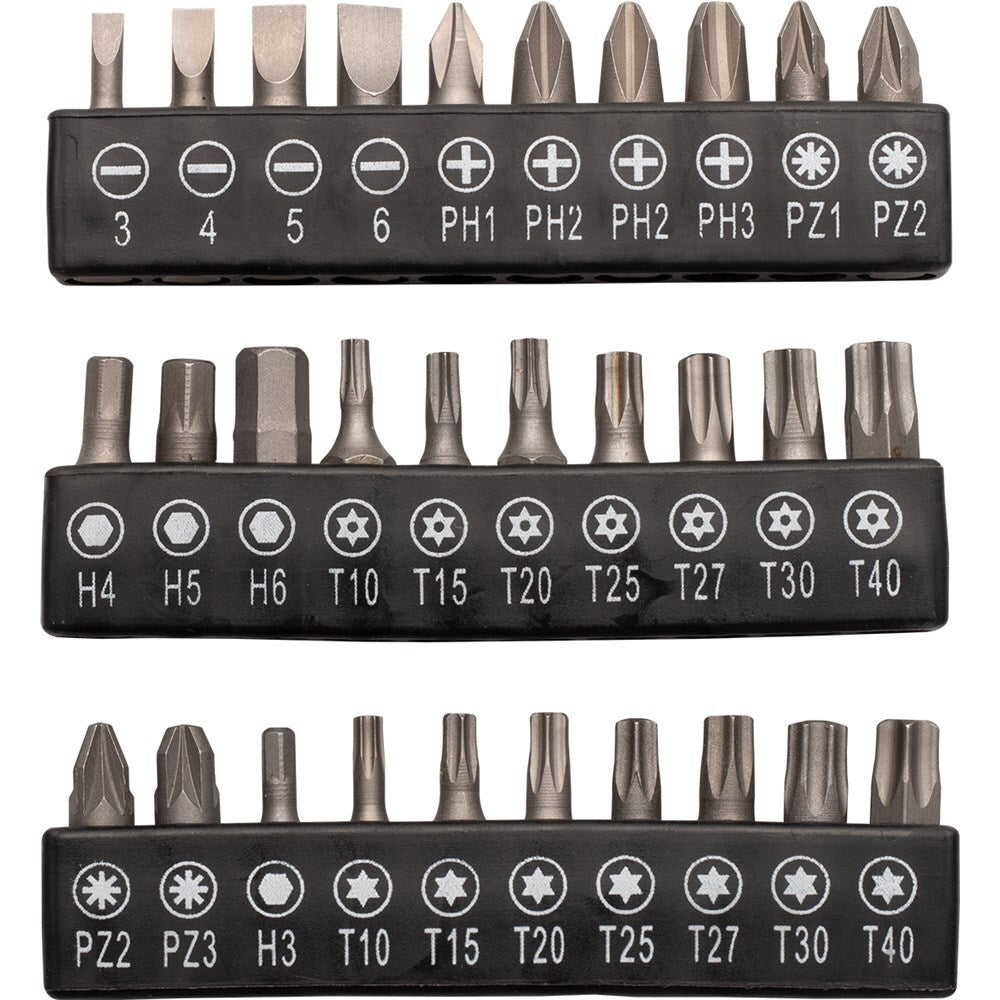 KINCROME Ratcheting Screwdriver 31 Piece STP5050