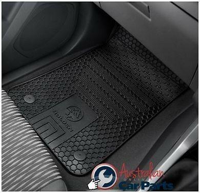 Rubber Floor mats Front & Rear suitable for Colorado RG Genuine 2015-2021 Crew & Space Cab