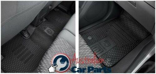 Rubber Floor mats Front & Rear suitable for Colorado RG Genuine 2015-2021 Crew & Space Cab