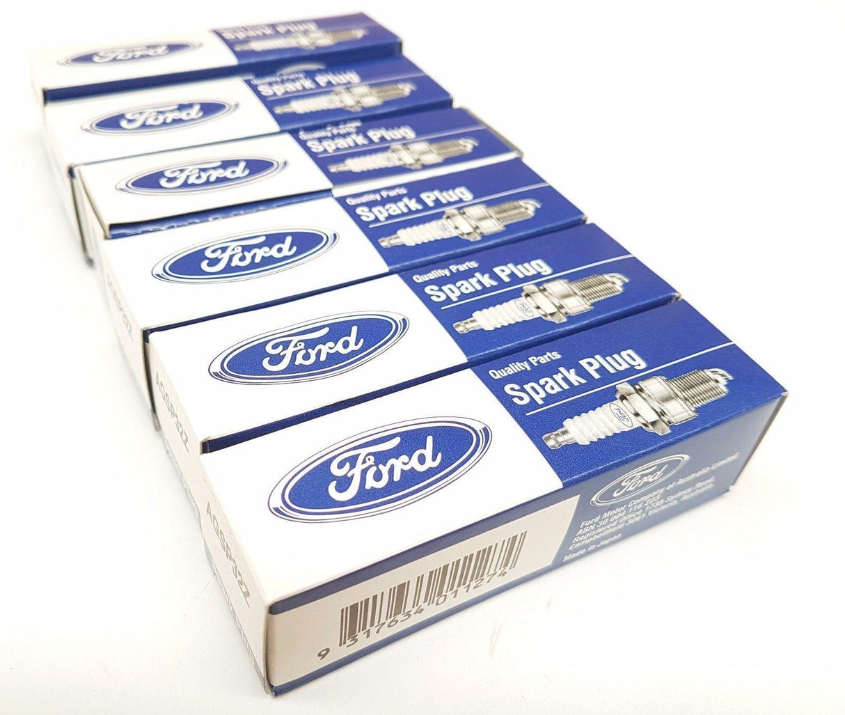 Genuine Spark Plugs for Ford Falcon BF/Territory SY Petrol AGSP22YE13 Iridium set of 6
