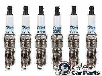 Oil Air Cabin Filter & Spark Plugs service kit for Holden Commodore VE VF 3.6L