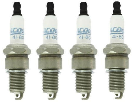 Spark Plugs 4 Pack Acdelco Double Platinum 41806 for Cruze Barina Astra Captiva Vectra Tigra Leganza