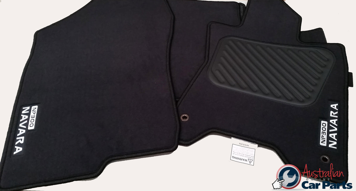 Front & Rear Genuine Nissan Carpet mat Set for Navara D23