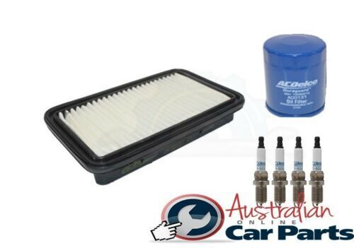 OIL, AIR FILTER SPARK PLUG SERVICE KIT ACDelco suitable for SUZUKI SWIFT 1.5L 2004-11