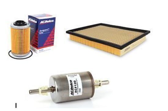 Service kit OIL AIR FUEL FILTERS ACDelco suitable for VZ COMMODORE V6 3.6 HOLDEN new