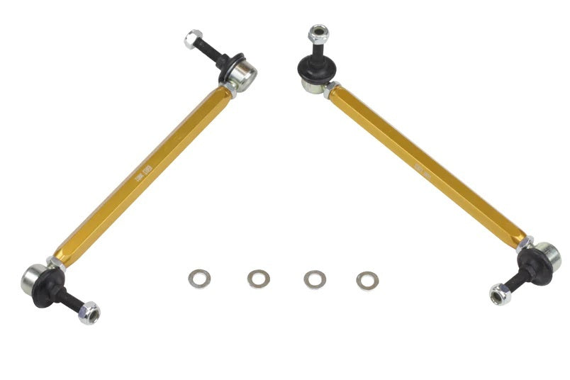 Sway Bar Link Kit Heavy Duty Adj Steel Ball Whiteline KLC163