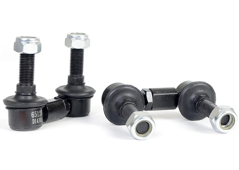 Sway Bar Link Kit Heavy Duty Adj Steel Ball Whiteline KLC172