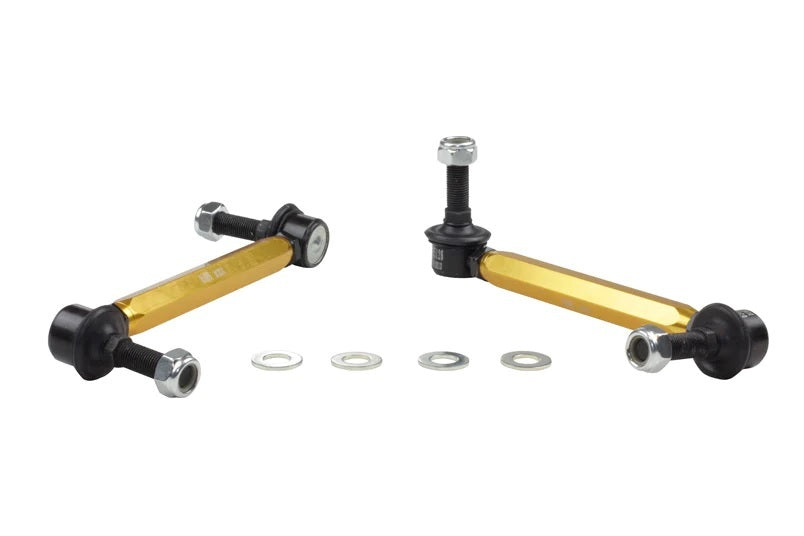 Sway Bar Link Kit Heavy Duty Adj Steel Ball Whiteline KLC180-195