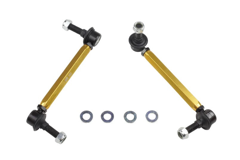 Sway Bar Link Kit Heavy Duty Adj Steel Ball Whiteline KLC180-195