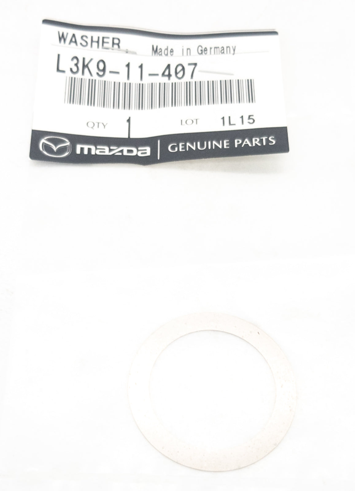 Washer - Crankshaft Sprocket Lock L3K9-11-407 for Mazda